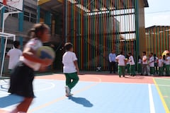 Remodelación de la sede Fernando de Aragón de la institución Educativa Evaristo García. Varios colegios públicos de Cali están en procesos de remodelación.