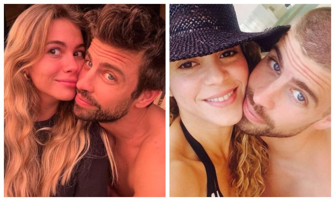 Piqué y Shakira ya se habían tomado la misma foto que publicó con Clara Chía