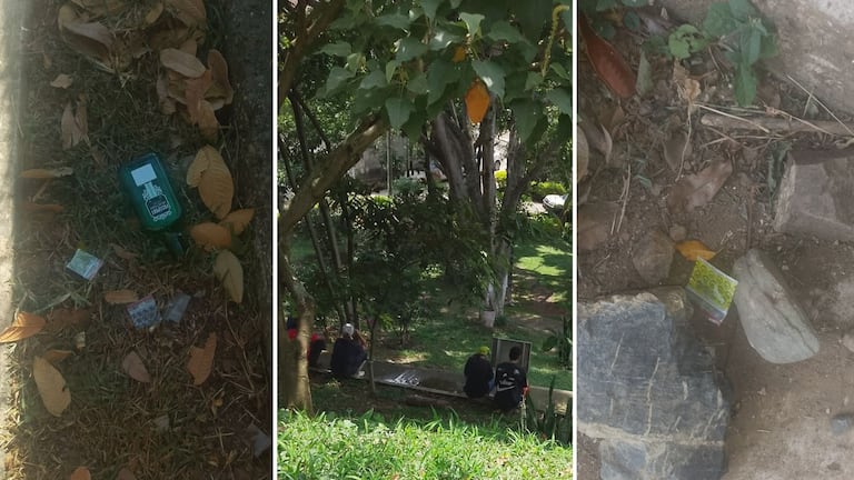 El parque principal de Villa del Mar, en la comuna 1 de Cali, es señalado por residentes como un lugar donde persiste el consumo de drogas y licor.