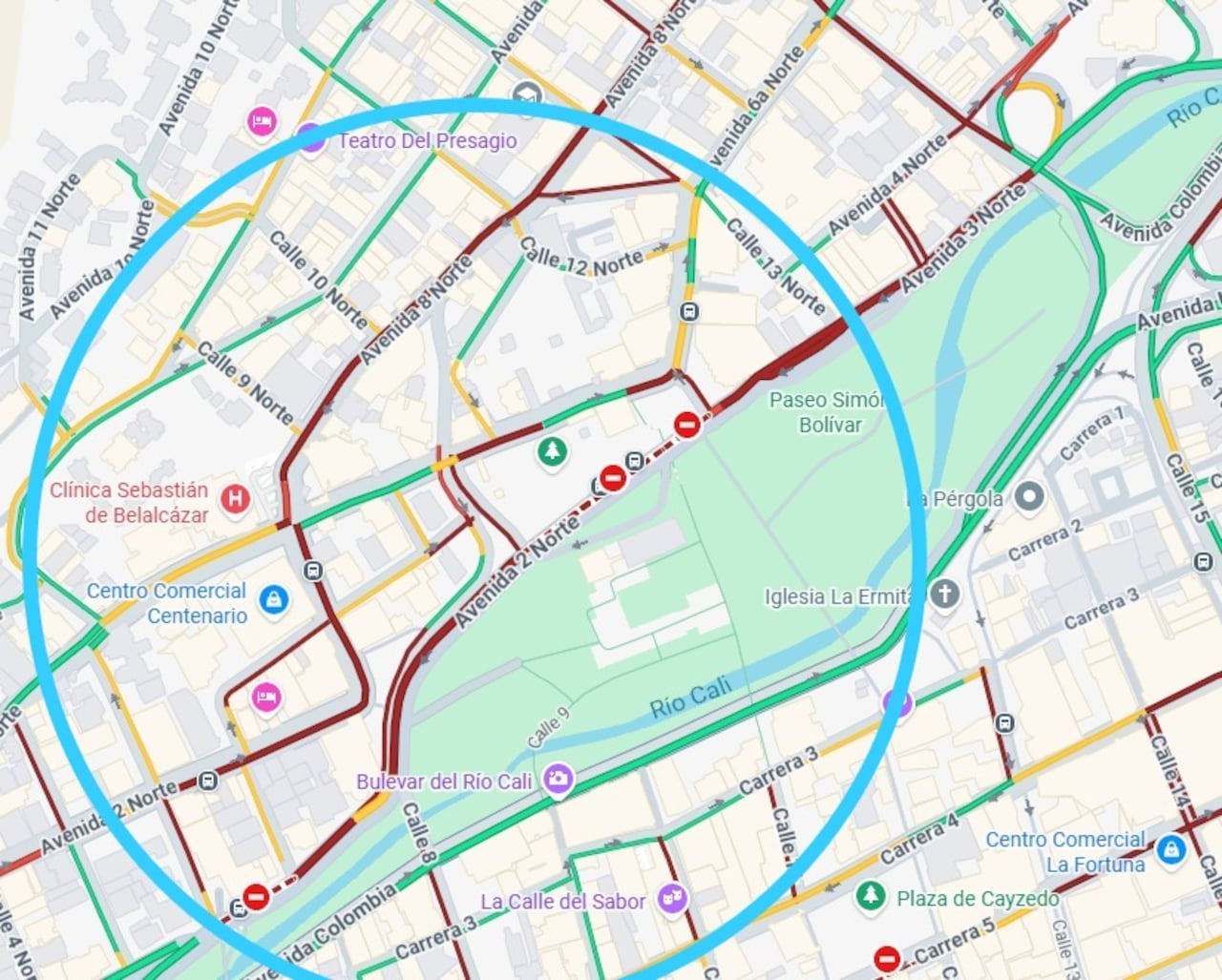 Marchas cali - movilidad este 14 de oct