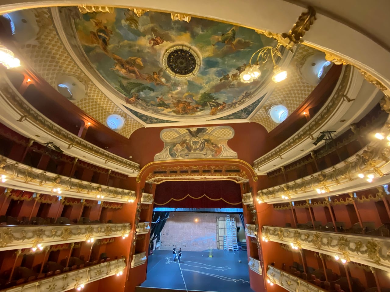 Cali: Teatro Municipal Enrique Buenaventura, su historia y sitios detrás del escenario. Foto José L Guzmán. EL País.