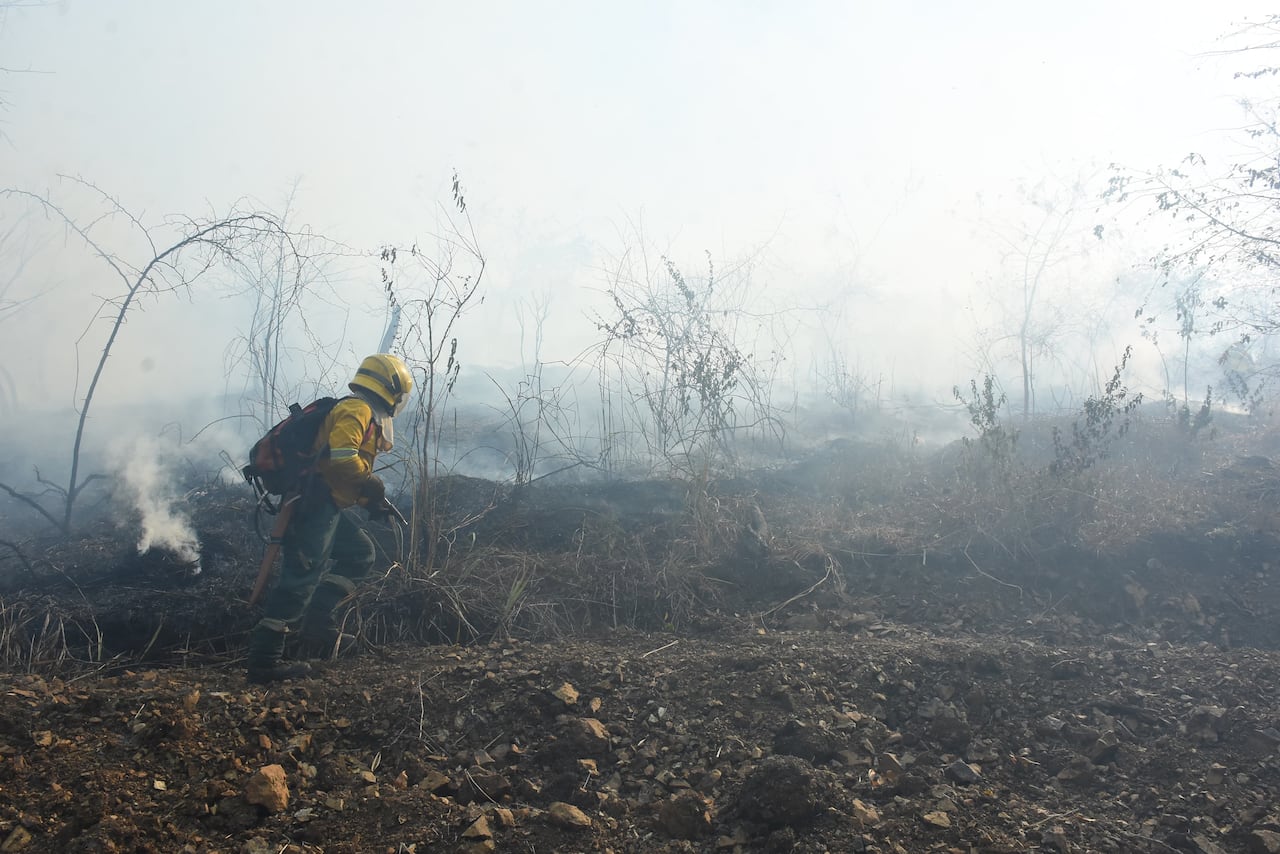 Incendio Forestal Altos de Menga