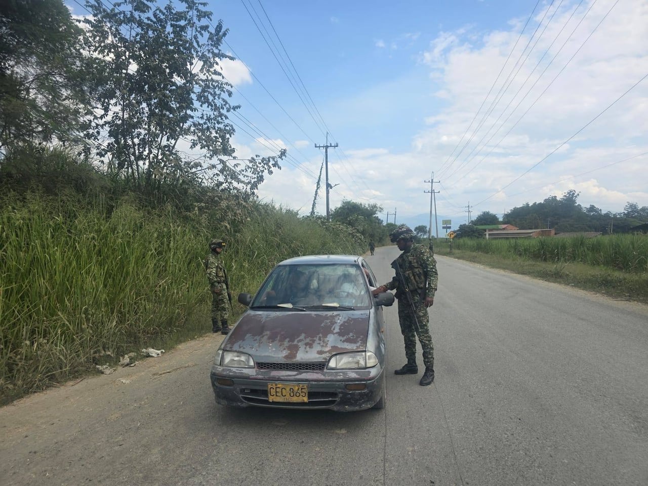 Las autoridades de Guachené informan constantemente que sí adelantan operativos para así brindar seguridad a las comunidades de este municipio.