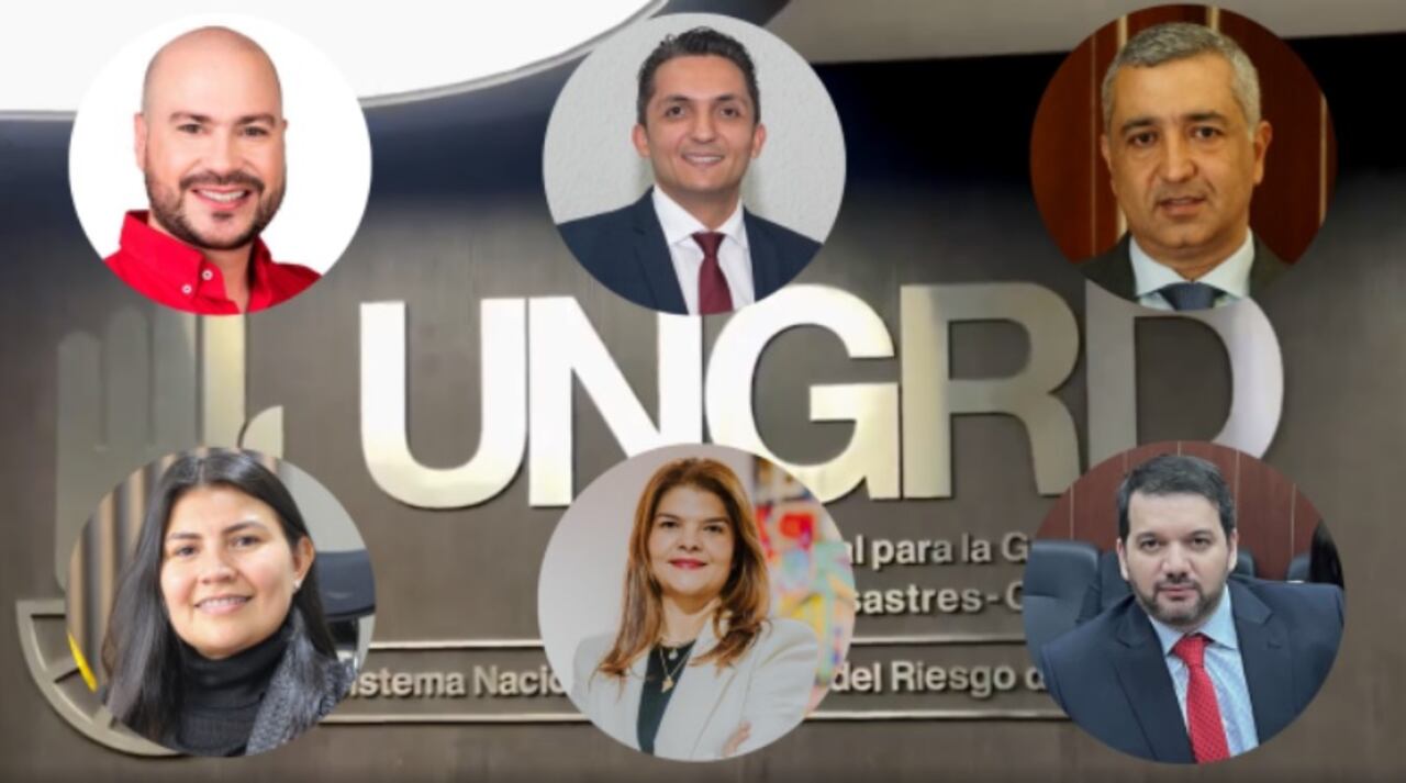 Estos son los seis congresistas implicados.