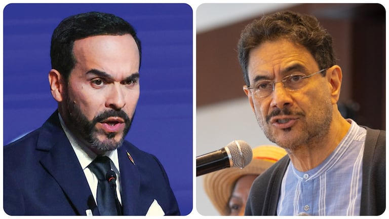 Abelardo de la Espriella e Iván Cepeda