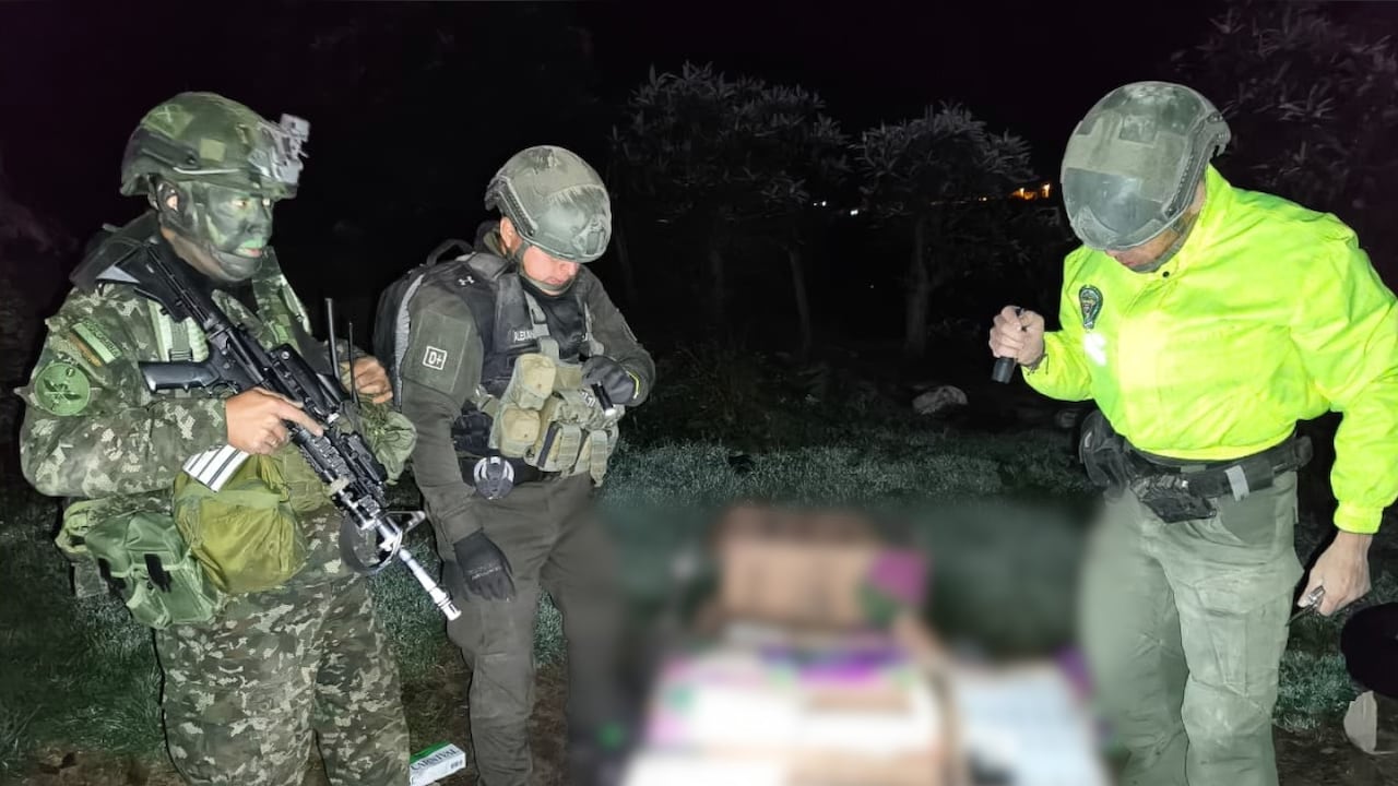El centro de acopio desmantelado en el corregimiento La Victoria, jurisdicción de Ipiales, estaba ubicado a menos de 10 kilómetros de los pasos fronterizos de Llano Grande y San Antonio.