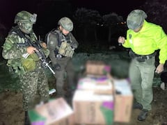 El centro de acopio desmantelado en el corregimiento La Victoria, jurisdicción de Ipiales, estaba ubicado a menos de 10 kilómetros de los pasos fronterizos de Llano Grande y San Antonio.