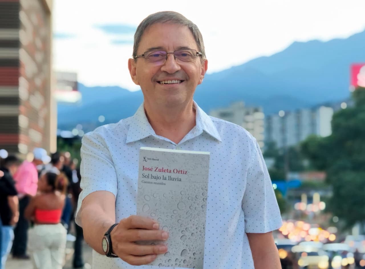 Escritor José Zuleta Ortiz. Foto Jorge Orozco.