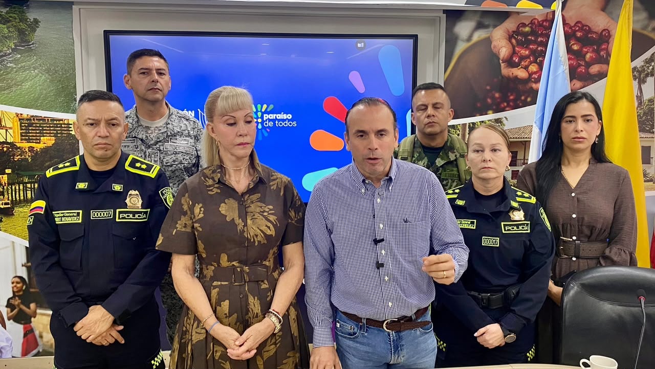 Dispositivo de seguridad posesión De la Espriella