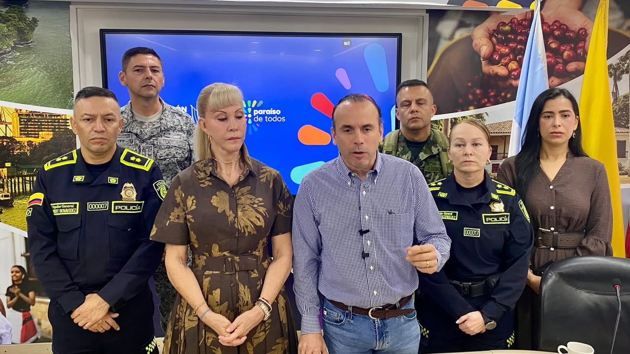 Dispositivo de seguridad posesión De la Espriella