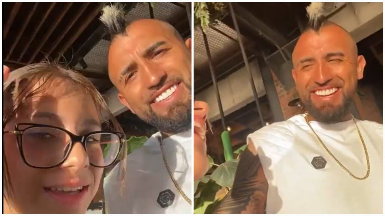 Arturo Vidal le contestó a una fanática si llegará o no al América.