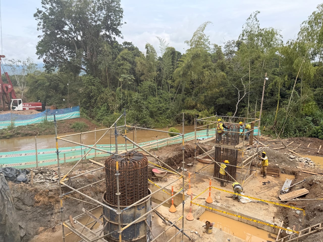 Segunda calzada de la Avenida Cañasgordas alcanza 27% de ejecución y supera el cronograma previsto