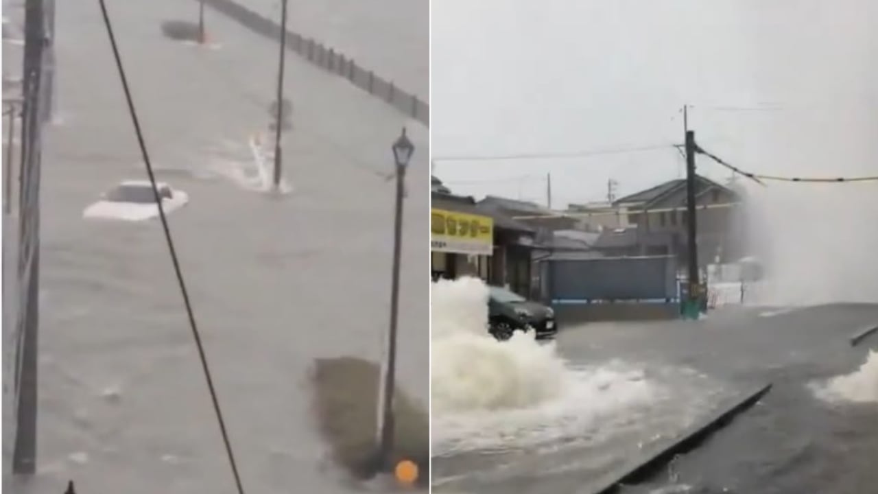 Japón activa la alerta máxima por inundaciones tras lluvias récord en Nagoya