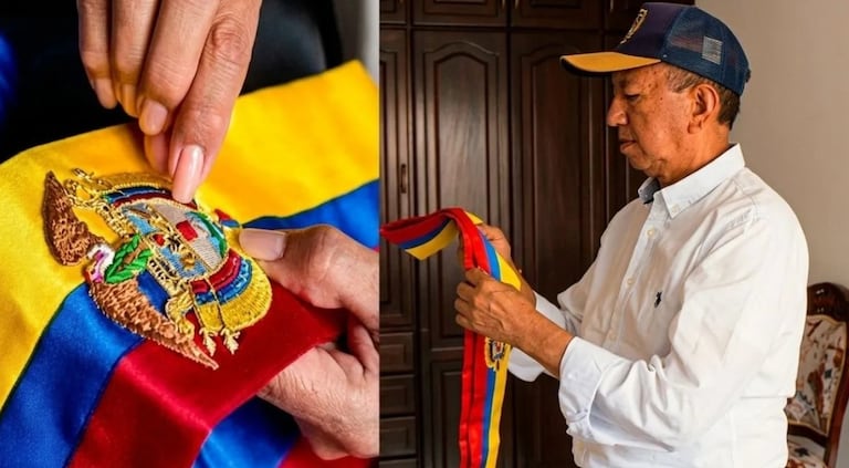 Luis Abel Delgado, artesano colombiano
