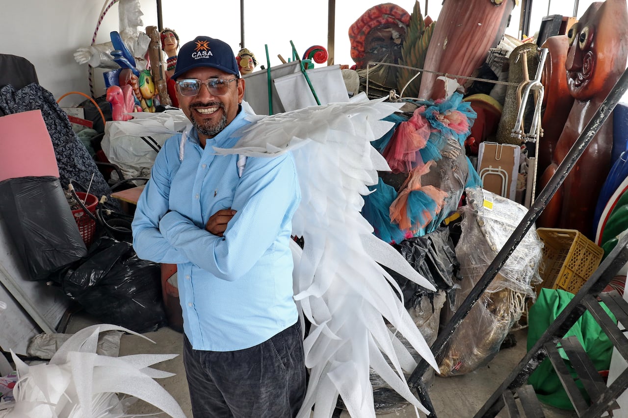 John Jairo Perdomo director de la sala y escuela de teatro Casa Naranja en el oriente de Cali.