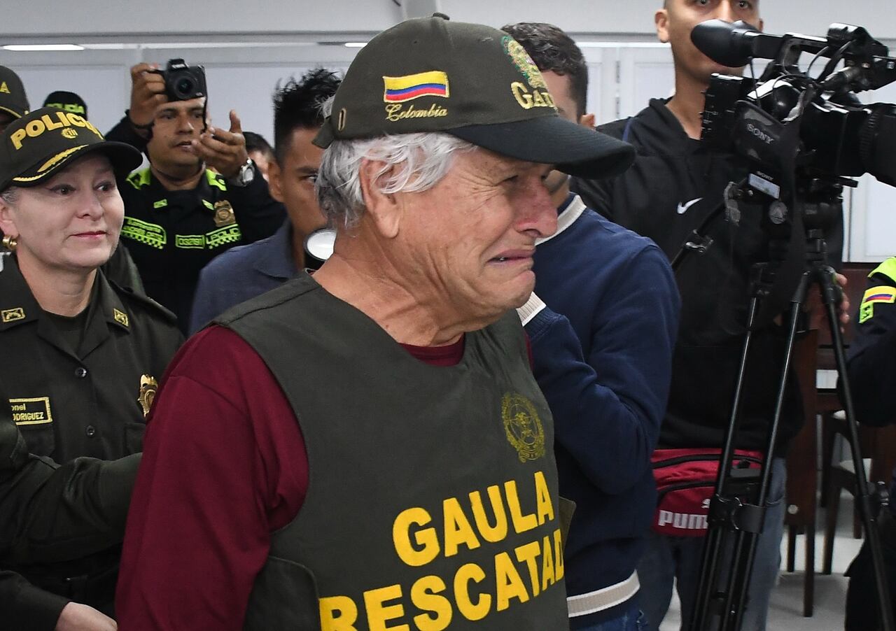 Don Israel García pudo reunirse nuevamente con sus seres queridos.