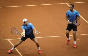 Los tenistas colombianos Juan Sebastián Cabal y Robert Farah