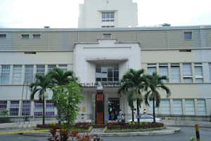 Fachada de la sede del Hospital Universitario del Valle, sede San Fernando