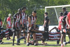 América de Cali adelanta labores de pretemporada en su sede deportiva de Cascajal.
