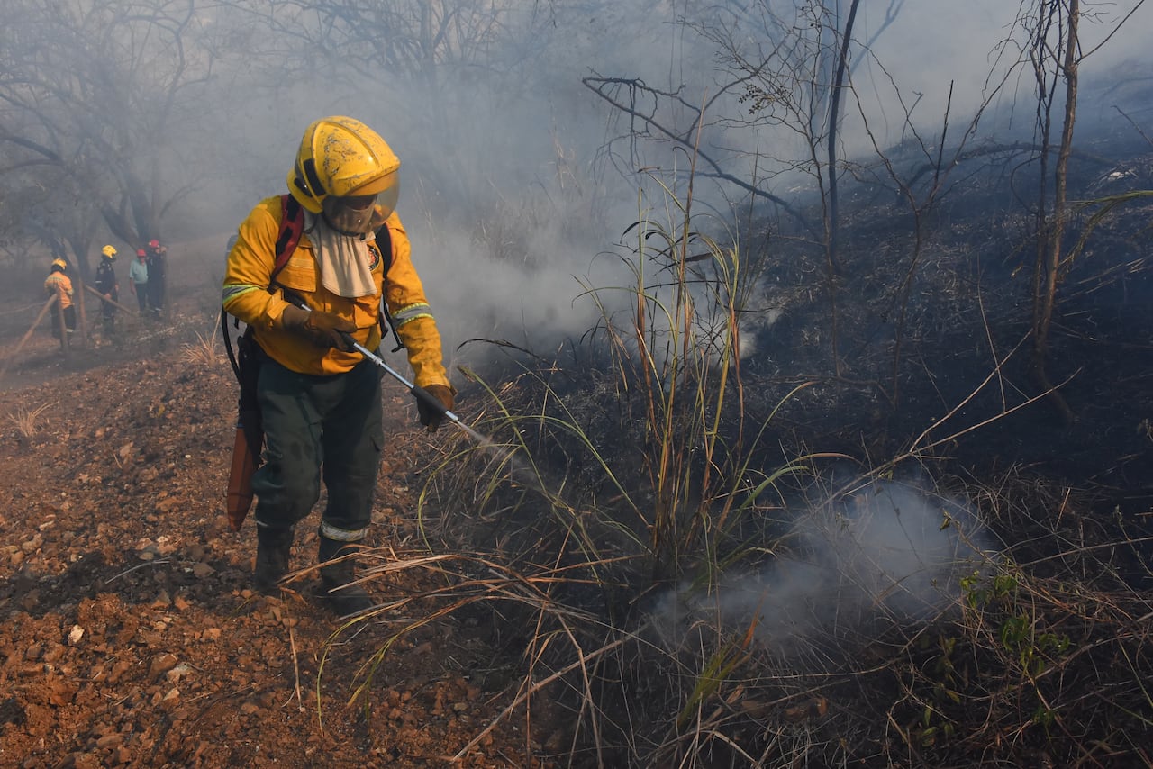 Incendio Forestal Altos de Menga