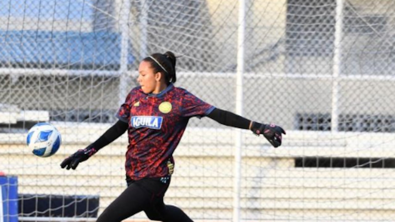 Luisa Agudelo, arquera de la Selección Colombia Femenina.