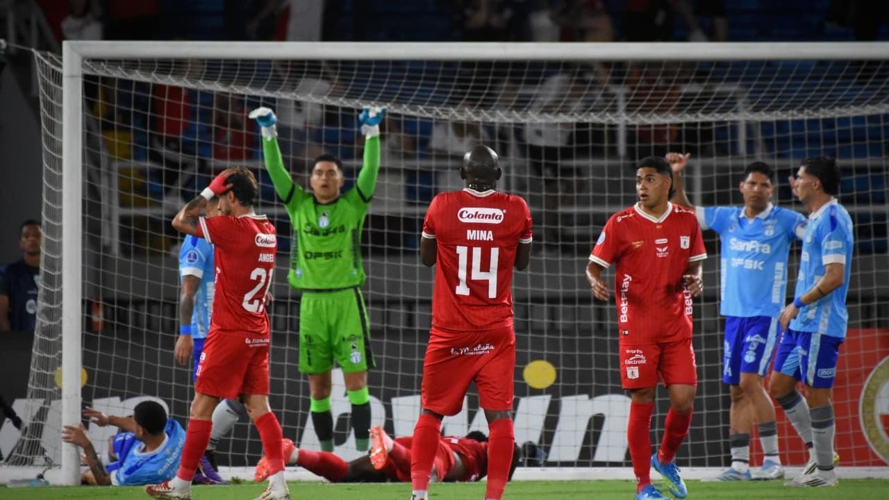 Imagen del partido entre América de Cali y Macará por la fecha 6 del Grupo A de la Copa Sudamericana 2026.