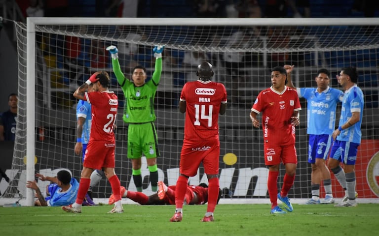 Imagen del partido entre América de Cali y Macará por la fecha 6 del Grupo A de la Copa Sudamericana 2026.