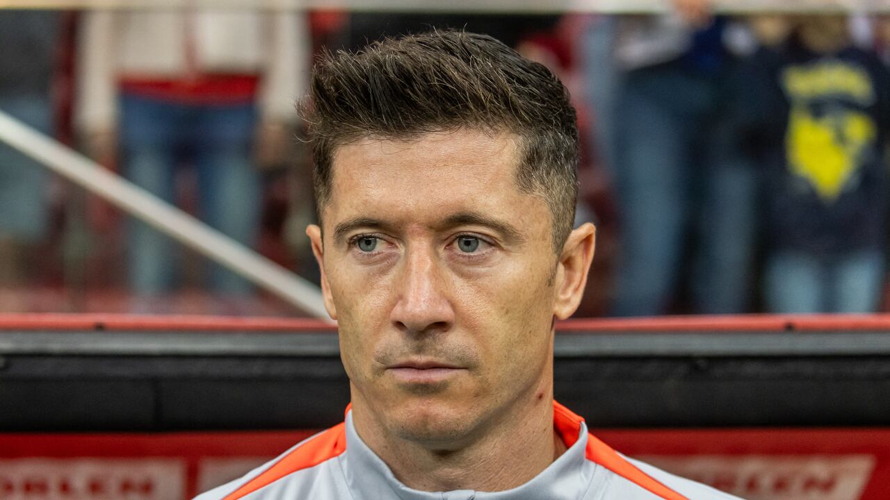 Lewandowski, delantero de la Selección Polonia