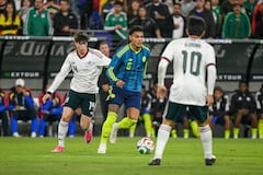 Momento del partido amistoso entre Colombia y México, en Baltimore, por la Fecha FIFA de septiembre y octubre.