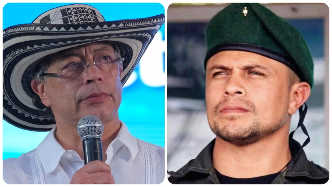 El presidente Gustavo Petro se refirió a la muerte de alias Marlon.