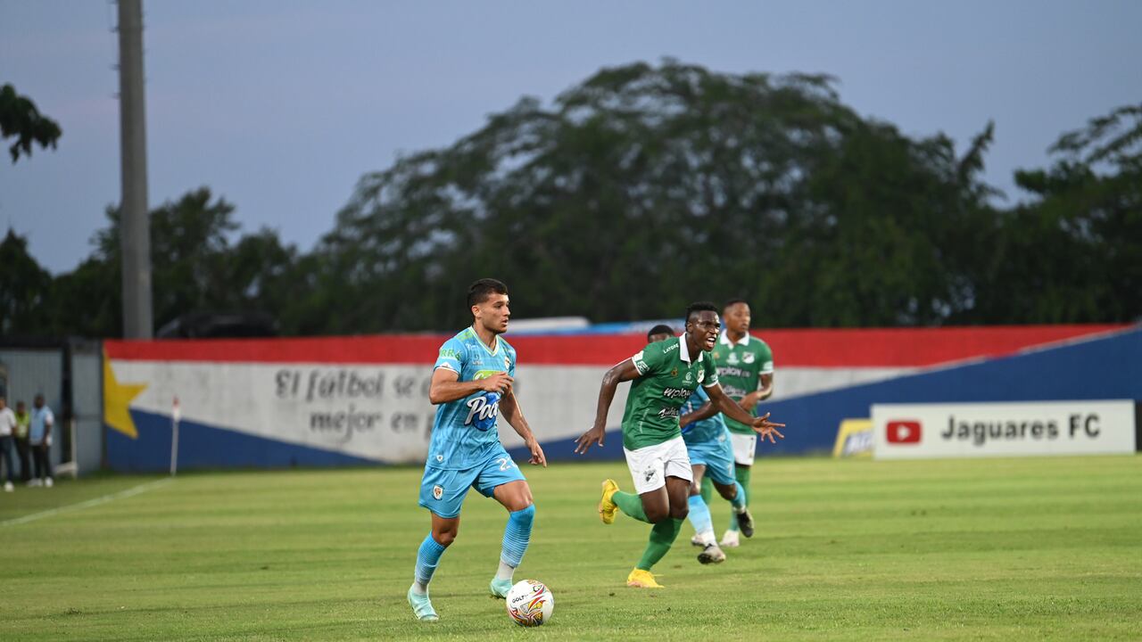 Deportivo Cali empató a un gol frente a Jaguares, por la fecha 19 de la Liga colombiana.