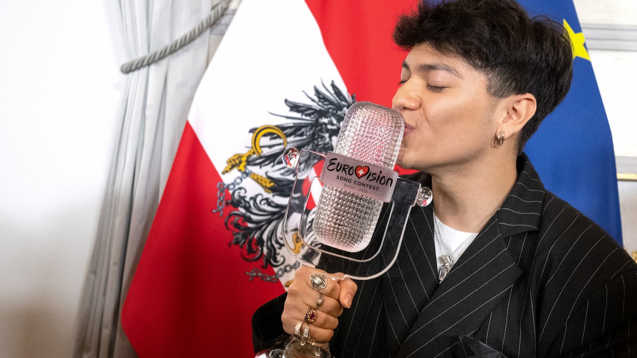 JJ, ganador de Eurovisión 2025