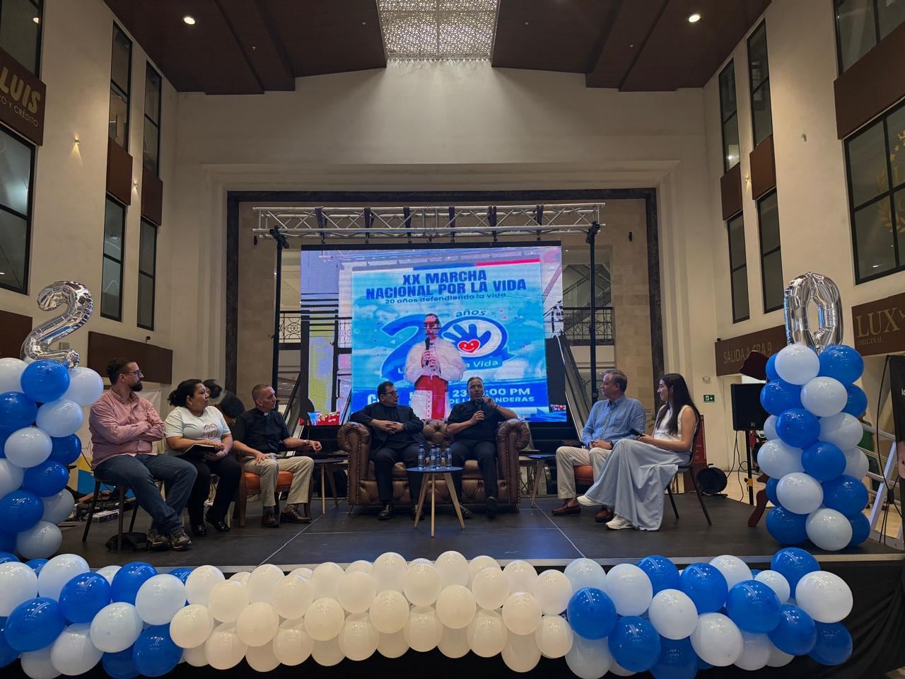 Conmemoración de 20 años de Unidos por la Vida.