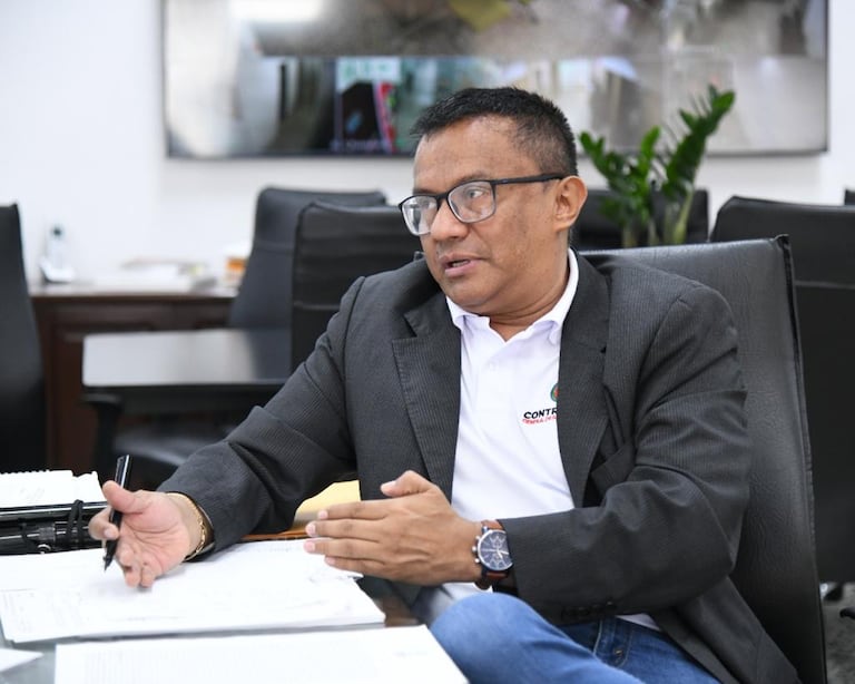 ex-contralor de Cali, Pedro Ordóñez.