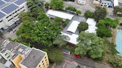 El predio en el que estará ubicada la Casa de Justicia servía antes como una bodega para el Municipio.