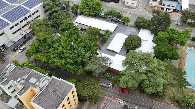 El predio en el que estará ubicada la Casa de Justicia servía antes como una bodega para el Municipio.