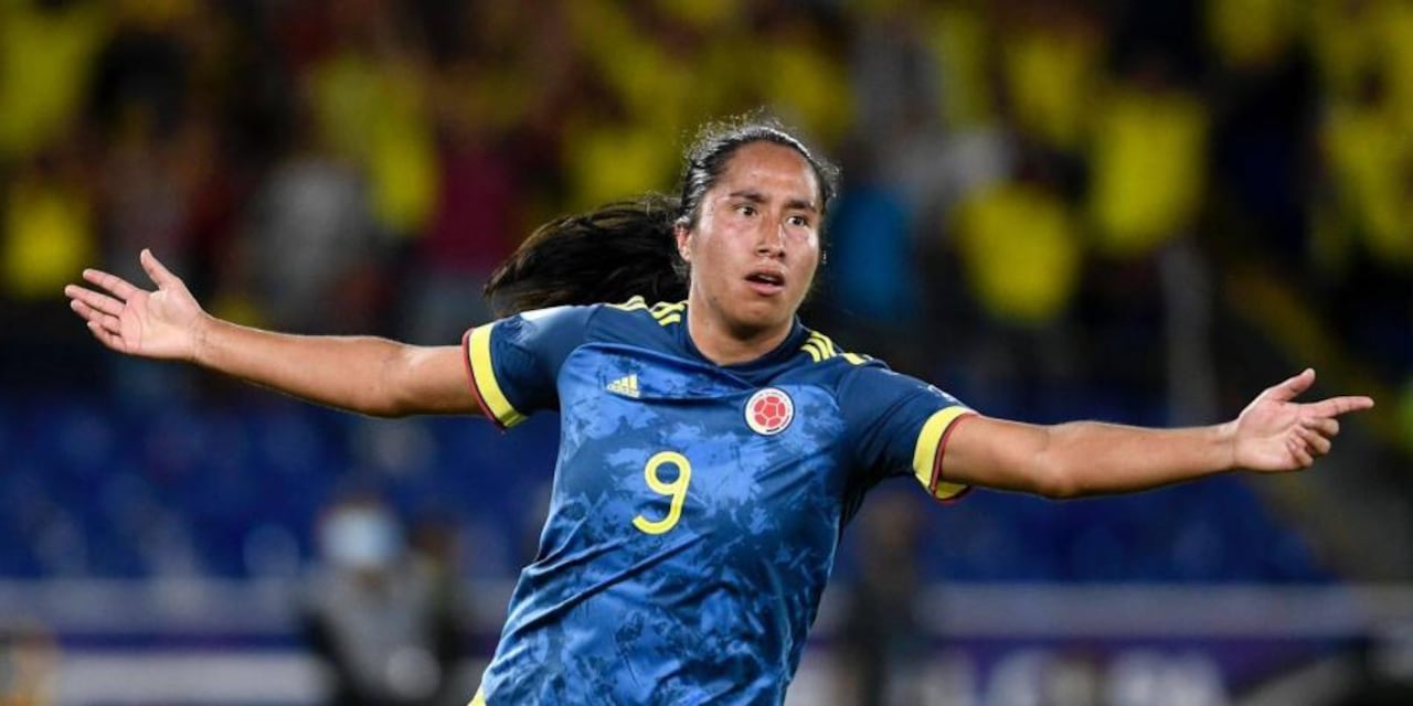 Mayra Ramírez, delantera de la Selección Colombia