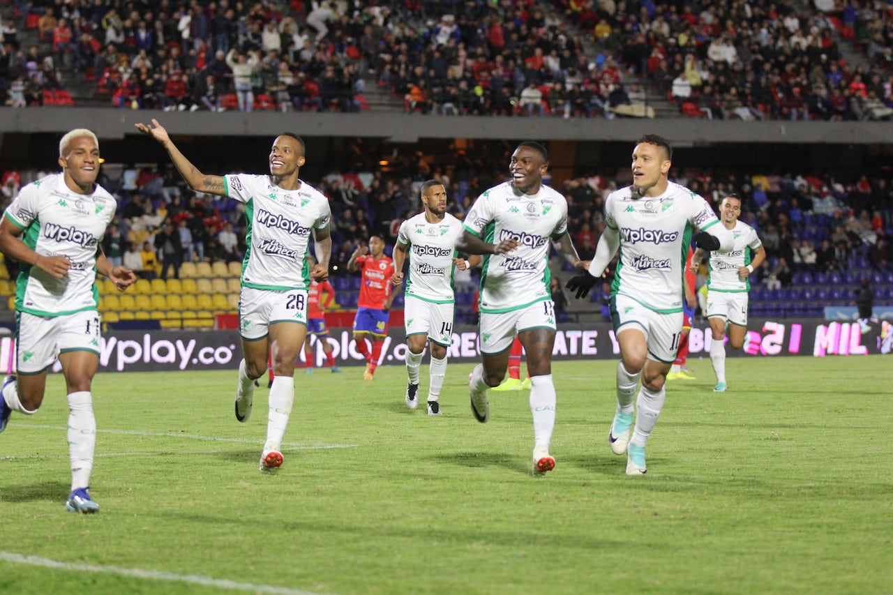 Victoria del Deportivo Cali 1 - 0 sobre el Deportivo Pasto de Foto Colprensa.