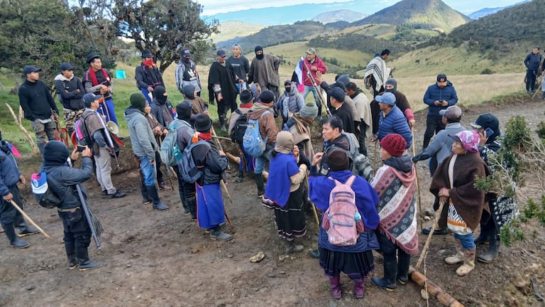 Luis Enrique Tunubalá, líder y autoridad indígena del Pueblo Misak, murió durante los disturbios registrados en el oriente del departamento del Cauca.