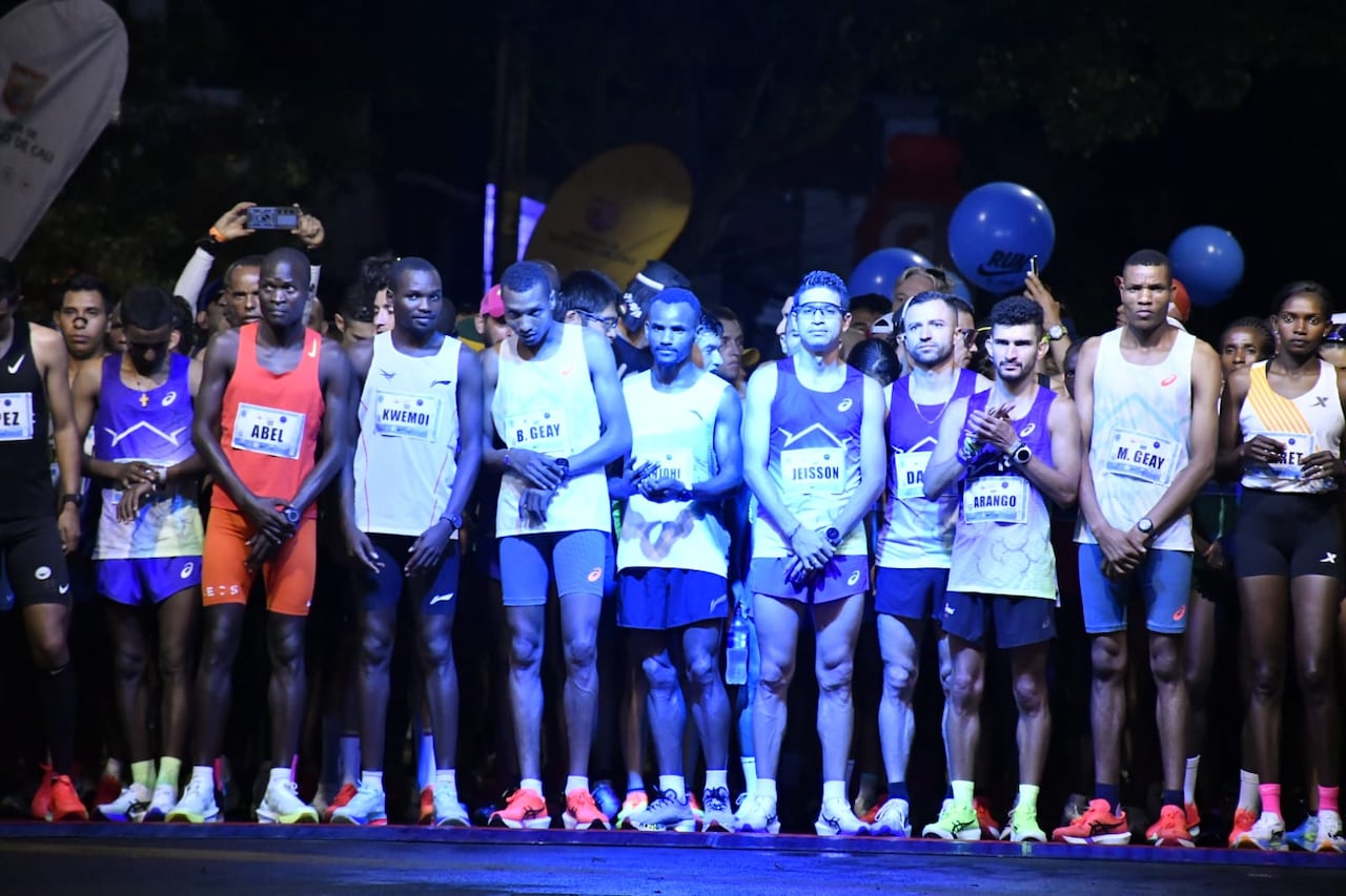 Atletas nacionales e internacionales recorren las principales vías de Cali durante una jornada que consolida a la ciudad como escenario de grandes eventos deportivos.