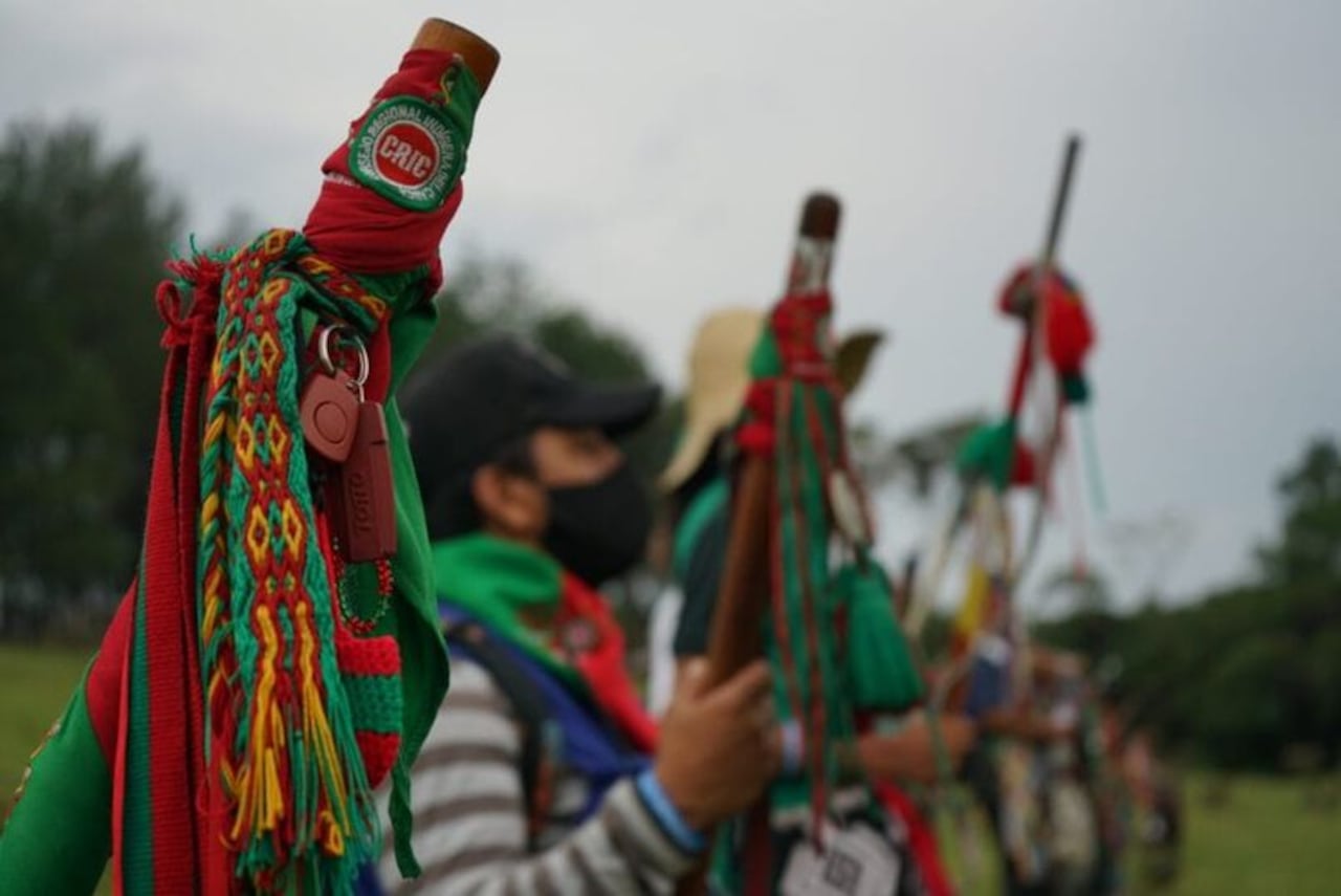 Los integrantes del Consejo Regional Indígena del Cauca, Cric, son los encargados de denunciar reiteradamente los enfrentamientos en los resguardos de estos dos municipios.