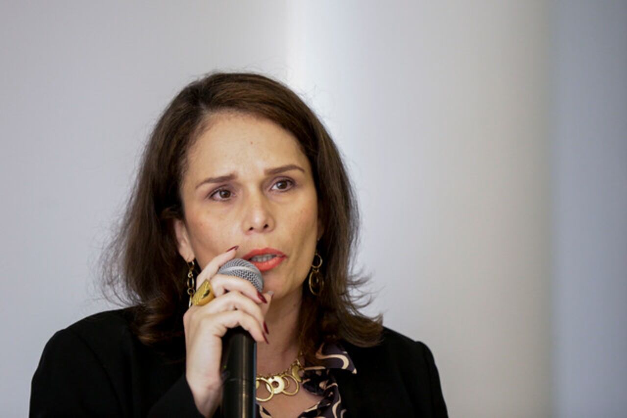 María Constanza García, ministra de Transporte.