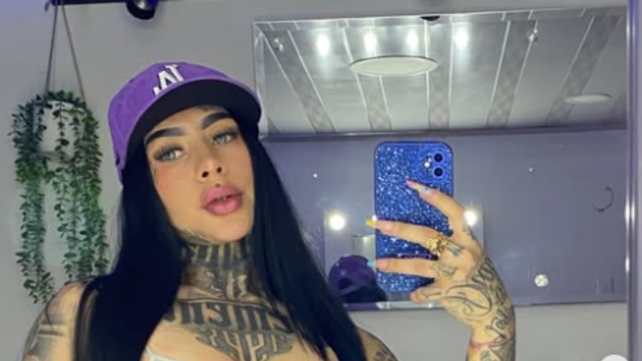 Baby Demoni, influencer colombiana que perdió la vida.