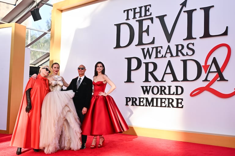 La premiere mundial de ‘El diablo viste a la moda 2’ se llevó a cabo en el David Geffen Hall en Nueva York.