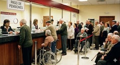 En Colombia miles de pensionados prefieren reclamar sus mesadas de forma presencial en las entidades bancarias.