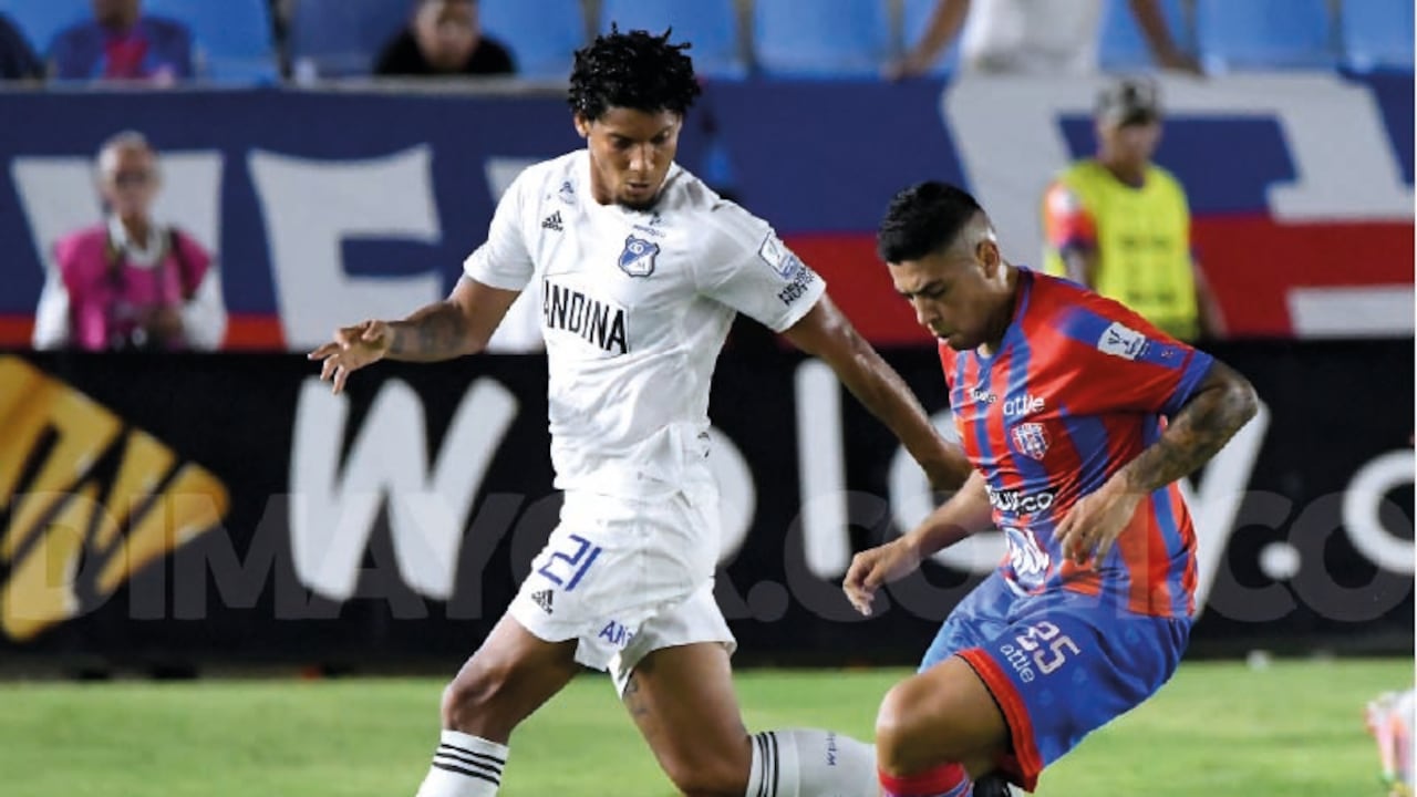 Millonarios y Unión Magdalena dividieron puntos en Santa Marta