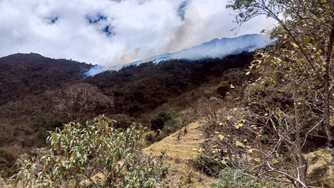 Incendios forestales en Buga, Valle del Cauca.