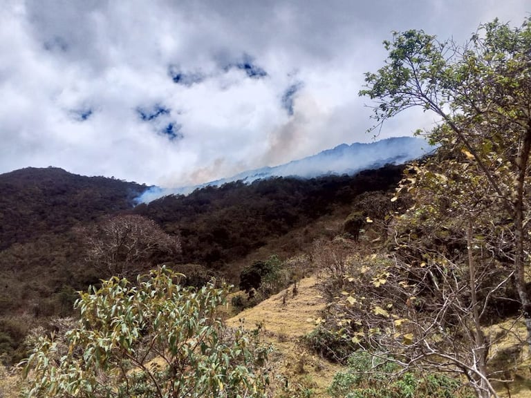 Incendios forestales en Buga, Valle del Cauca.