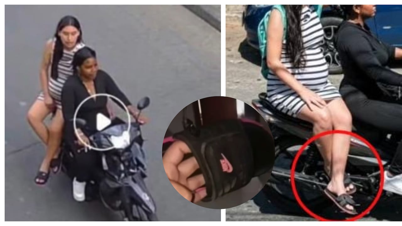 Las chanclas encontradas en el patio de l hogar de Yulieth parecían ser las mismas que tenía María Camila Potosí.