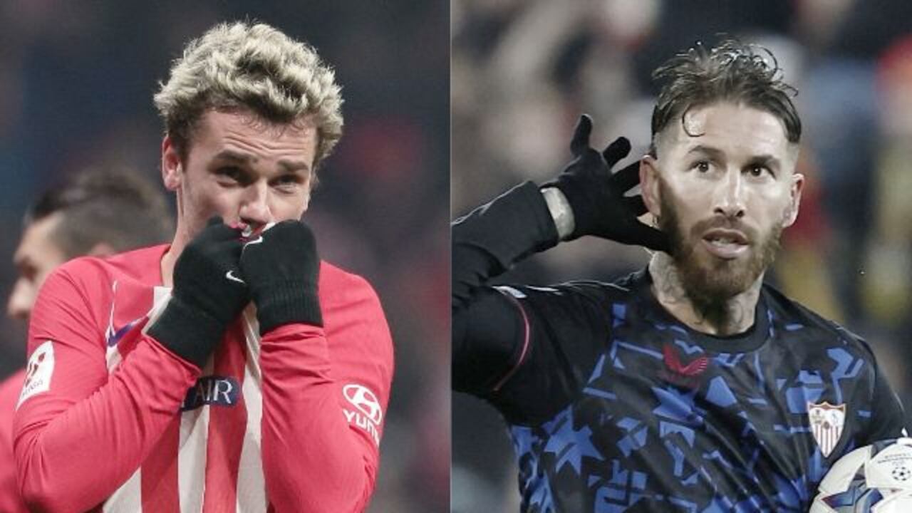 Atlético de Madrid y Sevilla se enfrentan por los Cuartos de Final de la Copa del Rey.
